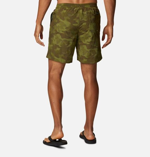 Columbia Summerdry Shorts Green For Men's NZ16230 New Zealand